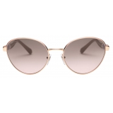 Bulgari - Serpenti - Serpenti "Back to Scale" Oval Metal Sunglasses - Pink - Serpenti Collection - Sunglasses - Bulgari Eyewear