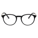 Bulgari - Bulgari Bulgari Man - Bulgari Bulgari Aviator Aluminum Optical Glasses - Silver Black - Bulgari