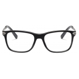 Bulgari - Bulgari Bulgari Man - Bulgari Bulgari Rectangular Optical Glasses - Black - Bulgari