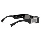 Dolce & Gabbana - Placchetta Sunglasses - Matte Black - Dolce & Gabbana Eyewear