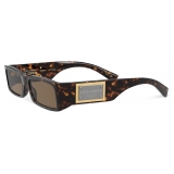 Dolce & Gabbana - Re-Edition Sunglasses - Havana Dark Brown - Dolce & Gabbana Eyewear