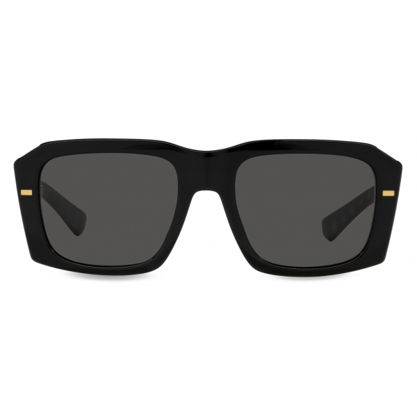 Dolce & Gabbana - Sartoriale Lusso Sunglasses - Black Dark Grey - Dolce & Gabbana Eyewear