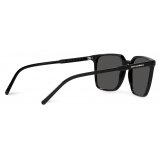 Dolce & Gabbana - Thin Profile Sunglasses - Black Dark Grey - Dolce & Gabbana Eyewear