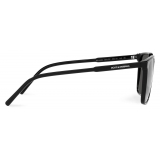 Dolce & Gabbana - Thin Profile Sunglasses - Black Dark Grey - Dolce & Gabbana Eyewear