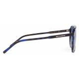 Dolce & Gabbana - Thin Profile Sunglasses - Blue Havana - Dolce & Gabbana Eyewear