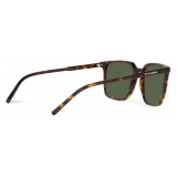 Dolce & Gabbana - Thin Profile Sunglasses - Havana Dark Green - Dolce & Gabbana Eyewear