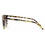 Dolce & Gabbana - Thin Profile Sunglasses - Yellow Havana Gradient Black - Dolce & Gabbana Eyewear