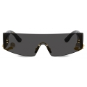 Dolce & Gabbana - Occhiale da Sole Bella - Nero Grigio Scuro - Dolce & Gabbana Eyewear