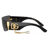 Dolce & Gabbana - Bella Sunglasses - Black Dark Grey - Dolce & Gabbana Eyewear