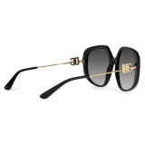 Dolce & Gabbana - DD Light Sunglasses - Black Gradient Grey - Dolce & Gabbana Eyewear