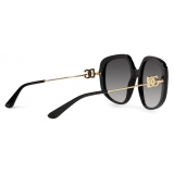 Dolce & Gabbana - Occhiale da Sole DD Light - Nero Grigio Sfumato - Dolce & Gabbana Eyewear