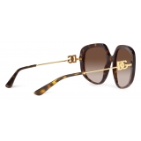 Dolce & Gabbana - DD Light Sunglasses - Havana Gradient Brown - Dolce & Gabbana Eyewear