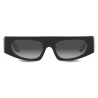 Dolce & Gabbana - Occhiale da Sole DG Crossed - Nero Grigio Scuro - Dolce & Gabbana Eyewear