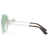 Dolce & Gabbana - DG Light Sunglasses - Opal Mint Gradient Green - Dolce & Gabbana Eyewear