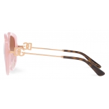 Dolce & Gabbana - DG Light Sunglasses - Opal Pink Gradient Pink - Dolce & Gabbana Eyewear