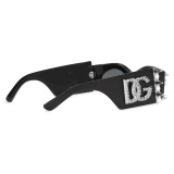 Dolce & Gabbana - Logo Sunglasses - Black Smoke - Dolce & Gabbana Eyewear