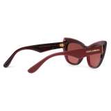 Dolce & Gabbana - Occhiale da Sole New Print - Nero Grigio Sfumate - Dolce & Gabbana Eyewear