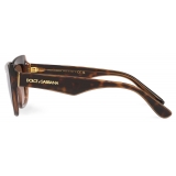 Dolce & Gabbana - Occhiale da Sole New Print - Avana Marrone Sfumate - Dolce & Gabbana Eyewear