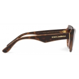 Dolce & Gabbana - Occhiale da Sole New Print - Avana Marrone Sfumate - Dolce & Gabbana Eyewear