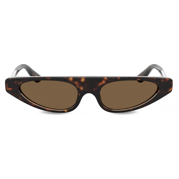 Dolce & Gabbana - Re-Edition | DNA Sunglasses - Havana Dark Brown - Dolce & Gabbana Eyewear