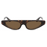 Dolce & Gabbana - Re-Edition | DNA Sunglasses - Havana Dark Brown - Dolce & Gabbana Eyewear