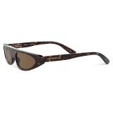 Dolce & Gabbana - Occhiale da Sole Re-Edition | DNA - Avana Marrone Scuro - Dolce & Gabbana Eyewear