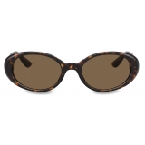 Dolce & Gabbana - Re-Edition | DNA Sunglasses - Havana Dark Brown - Dolce & Gabbana Eyewear