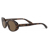 Dolce & Gabbana - Occhiale da Sole Re-Edition | DNA - Avana Marrone Scuro - Dolce & Gabbana Eyewear