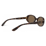 Dolce & Gabbana - Occhiale da Sole Re-Edition | DNA - Avana Marrone Scuro - Dolce & Gabbana Eyewear