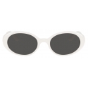 Dolce & Gabbana - Re-Edition | DNA Sunglasses - White Dark Grey - Dolce & Gabbana Eyewear