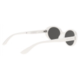 Dolce & Gabbana - Occhiale da Sole Re-Edition | DNA - Bianco Grigio Scuro - Dolce & Gabbana Eyewear