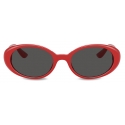 Dolce & Gabbana - Occhiale da Sole Re-Edition | Rosso - Rosso Grigio Scuro - Dolce & Gabbana Eyewear