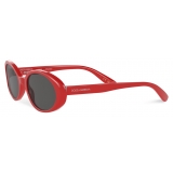 Dolce & Gabbana - Occhiale da Sole Re-Edition | Rosso - Rosso Grigio Scuro - Dolce & Gabbana Eyewear