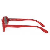 Dolce & Gabbana - Occhiale da Sole Re-Edition | Rosso - Rosso Grigio Scuro - Dolce & Gabbana Eyewear