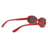 Dolce & Gabbana - Occhiale da Sole Re-Edition | Rosso - Rosso Grigio Scuro - Dolce & Gabbana Eyewear