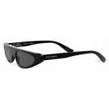 Dolce & Gabbana - Re-Edition DNA Sunglasses - Black Dark Grey - Dolce & Gabbana Eyewear