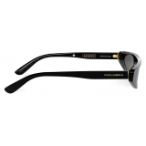 Dolce & Gabbana - Re-Edition DNA Sunglasses - Black Dark Grey - Dolce & Gabbana Eyewear