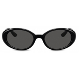 Dolce & Gabbana - Re-Edition DNA Sunglasses - Black Dark Grey - Dolce & Gabbana Eyewear