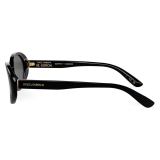 Dolce & Gabbana - Re-Edition DNA Sunglasses - Black Dark Grey - Dolce & Gabbana Eyewear