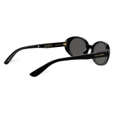 Dolce & Gabbana - Re-Edition DNA Sunglasses - Black Dark Grey - Dolce & Gabbana Eyewear