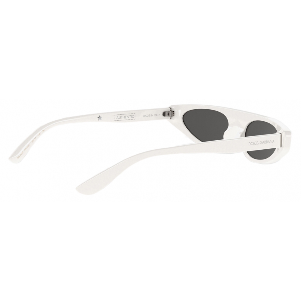 Dolce & Gabbana - Re-Edition DNA Sunglasses - White Dark Grey - Dolce ...