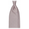 Viola Milano - Archivio Maillon Selftipped Silk Tie - Pink - Handmade in Italy - Luxury Exclusive Collection