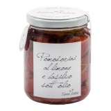 Nonno Andrea - Cherry Tomatoes with Lemon and Basil in Oil - Marinated Vegetables Organic