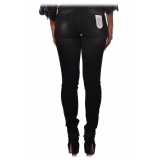 Liu Jo - Glitter Canvas Jeans - Black - Trousers - Made in Italy - Luxury Exclusive Collection