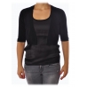 Liu Jo - Completo con Canotta e Golfino - Nero - Top - Made in Italy - Luxury Exclusive Collection