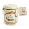 La Cerca - Organic Porcini Mushrooms Cream with White Truffles - Sauces with Truffle - Truffle Excellence - Organic Vegan 180 g