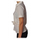 Liu Jo - Shirt with Bow Detail - White - Shirts - Made in Italy - Luxury Exclusive Collection