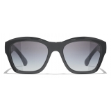 Chanel - Square Sunglasses - Gray Gradient - Chanel Eyewear