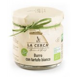 La Cerca - Cesto Natalizio Natale Bianco - Specialità con Tartufo - Eccellenze al Tartufo - Bio Vegan