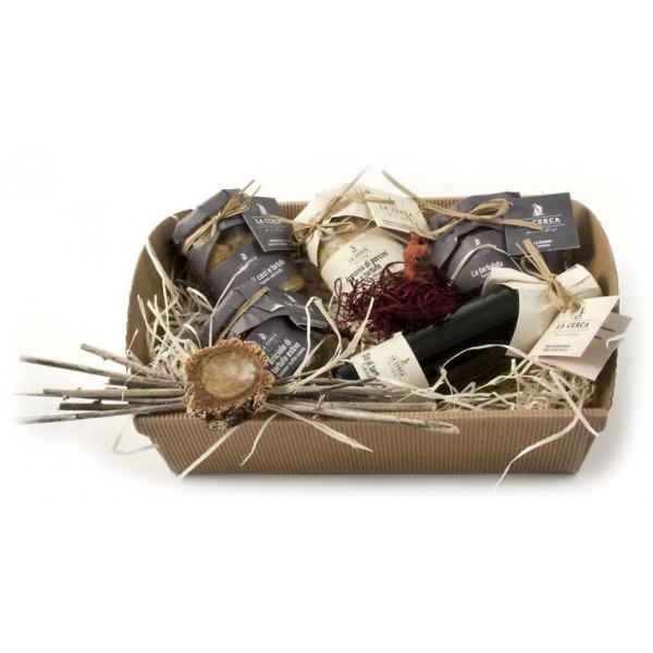 La Cerca - Christmas Box White & Black - Specialties with Truffle - Truffle Excellence - Organic Vegan